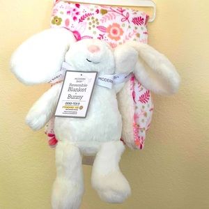 3/$30 Baby Reversible Blanket with stuffed